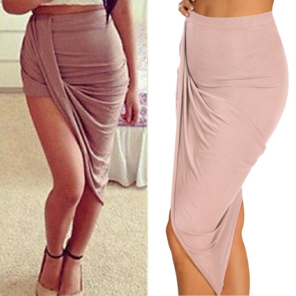 High low skirt